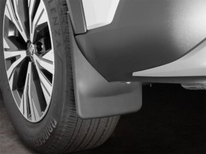 Nissan Rogue Mud Flaps - WeatherTech - No-Drill DigitalFit® - Black - `21-`27