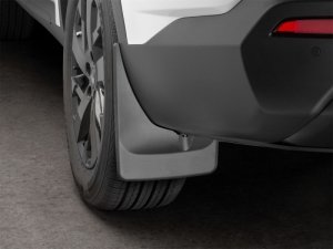 Kia Sorento Mud Flaps - WeatherTech - No-Drill DigitalFit - Black - `21-`27