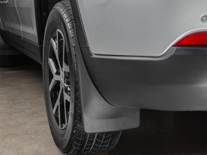 Jeep Grand Cherokee L Mud Flaps - WeatherTech - No-Drill DigitalFit - Black - `21-`27