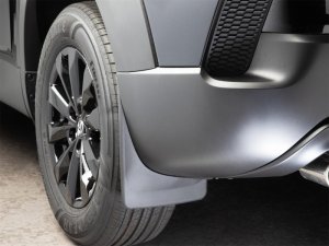 Mazda CX-50 Mud Flaps - Rear - WeatherTech - No-Drill DigitalFit - Dark - `23-`27