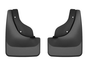 Kia Sportage Mudflaps - Rear - WeatherTech - No Drill DigitalFit - Black - `23-`24