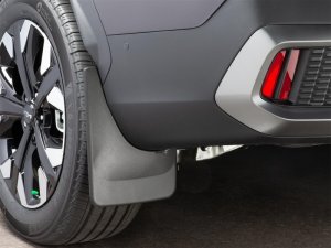 Kia Sportage Mudflaps - Rear - WeatherTech - No Drill DigitalFit - Black - `23-`24