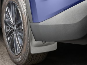 Toyota Grand Highlander Mud Flaps - Rear - WeatherTech - No-Drill DigitalFit - Black - 2024+