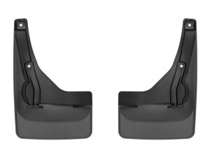 Toyota Highlander Mud Flaps - Rear - WeatherTech - No-Drill DigitalFit - Black - `20-`24