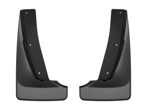 Chevrolet Traverse Mud Flaps - Rear - WeatherTech - No-Drill DigitalFit - Black - `24-`25