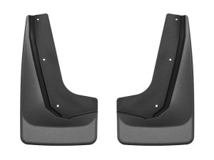 Chevrolet Equinox Mud Flaps - Rear - WeatherTech - No-Drill DigitalFit - Black - 2025+