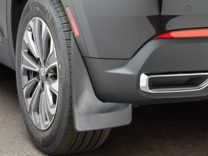 Buick Envision Mud Flaps - Rear - WeatherTech - No-Drill DigitalFit - Black - `24-`25