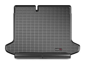 Nissan Kicks Cargo Liner - Behind 2nd Row Seating - WeatherTech - w/Bumper Protector - Black - `18-`27