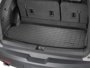 Chevrolet Traverse Cargo Liner - Behind 3rd Row Seating - WeatherTech - Raised Lip - Black - `18-`27