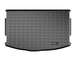 Kia Rio Cargo Liner - Behind 2nd Row Seating - WeatherTech - Raised Lip, Textured Finish - Black - `18-`27