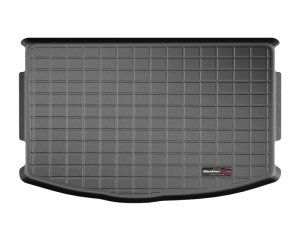 Kia Rio Cargo Liner - Behind 2nd Row Seating - WeatherTech - Raised Lip, Textured Finish - Black - `18-`27