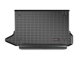 Hyundai Kona Cargo Liner - Rear - WeatherTech - w/Bumper Protector - Black - `18-`27