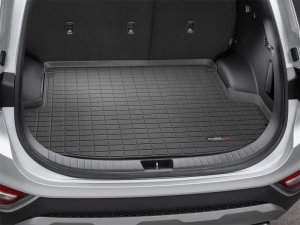 Hyundai Santa Fe Cargo Liner - Behind 2nd Row Seating - WeatherTech - Black - `19-`27