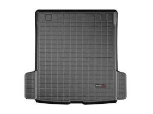Porsche Taycan Cargo Liners - Behind 2nd Row - WeatherTech - Black - `20-`27