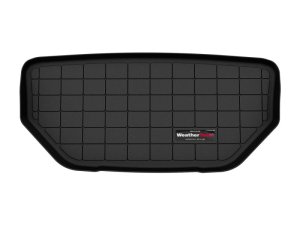 Tesla Model S Cargo Liner - Front Cargo Compartment - WeatherTech - Raised Lip, Textured Finish - Black - `21-`27