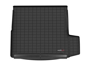 BMW 3 Series Cargo Liner - Cargo Area - WeatherTech - with Bumper Protector (for Upper Flat Cargo Floor) - Black - `21-`27