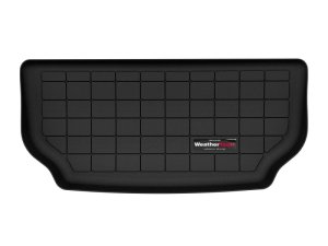 Tesla Model X Cargo Liner - Front - WeatherTech - Black - `21-`27