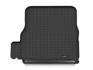 Tesla Model X Cargo Liner - Behind 2nd Row Seating - WeatherTech - Flexible TPO - Black - `21-`27