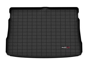 Volkswagen Golf GTI Cargo Liner - Behind 2nd Row Seating - WeatherTech - Black - `22-`27