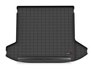 Hyundai Tucson Hybrid Cargo Liner - Behind 2nd Row Seating - WeatherTech - w/ Bumper Protector - Black - `22-`27