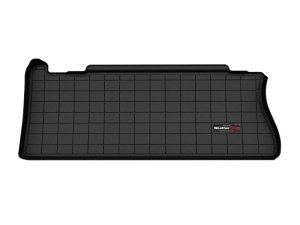 Toyota Sienna Cargo Liner - Behind 3rd Row Seating - WeatherTech - Computer Designed, Textured Finish, Raised Lip - Black - `21-`27