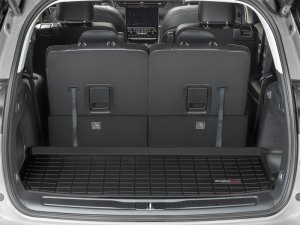 Jeep Grand Cherokee L Cargo Liner - Behind 3rd Row Seating - WeatherTech - Black - `21-`27