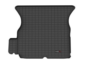 Tesla Model X Cargo Liner - Behind 2nd Row Seating - WeatherTech - WeatherTech - Black - `21-`27