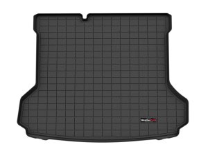 Volkswagen ID.4 Cargo Liner - Behind 2nd Row Seating - WeatherTech - Raised Lip - Black - `21-`27