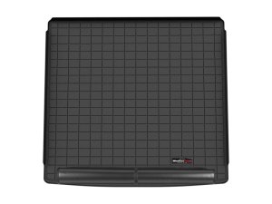 BMW iX Cargo Liner - Behind 2nd Row Seat - WeatherTech - With Bumper Protector - Black - `22-`27