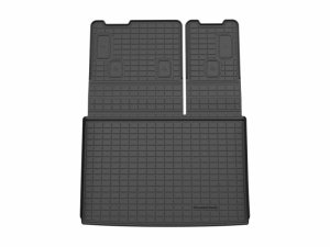 Cadillac Escalade Seatback Cargo Liner - WeatherTech - HP - Black - `15-`20