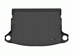 Subaru XV Crosstrek Cargo Liners - Behind 2nd Row Seating - WeatherTech - Black - `24-`27