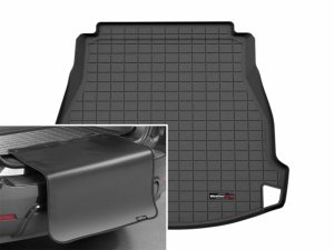 Mercedes-Benz AMG CLE 53 Cargo Liner - WeatherTech - w/Bumper Protector - Black - `23-`26