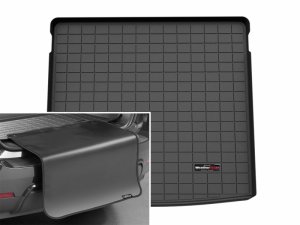 Volkswagen Tiguan Cargo Liner - WeatherTech - Cargo Liner w/Bumper Protector - Black - `25-`26