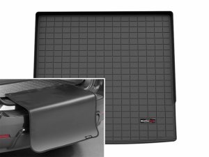 Honda Passport Cargo Liner - Behind 2nd Row Seating - WeatherTech - Trunk Cargo Liner w/Bumper Protector - Black - 2026+ Honda Passport Cargo Liner - Behind 2nd Row Seating - WeatherTech - Trunk Cargo Liner w/Bumper Protector - Black - 2026+