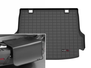 Acura ADX Cargo Liner w/Bumper Protector - WeatherTech - Behind 3rd Row - Black - `25-`26 Acura ADX Cargo Liner w/Bumper Protector - WeatherTech - Behind 3rd Row - Black - `25-`26