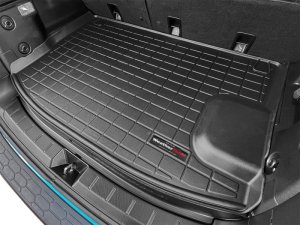 Subaru Crosstrek Cargo Liner - WeatherTech - Raised Lip, Textured Finish - Black - `19-`23 Subaru Crosstrek Cargo Liner - WeatherTech - Raised Lip, Textured Finish - Black - `19-`23
