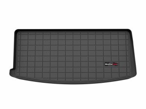 Cadillac Vistiq Cargo Liner - Behind 2nd Row - WeatherTech - Black - 2026+ Cadillac Vistiq Cargo Liner - Behind 2nd Row - WeatherTech - Black - 2026+