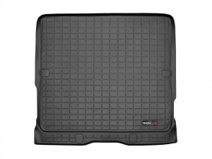 Ford Explorer Cargo Liner - Behind 2nd Row Seating - WeatherTech - Raised Lip, Textured Finish - Black - `02-`05