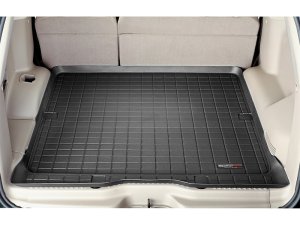Ford Explorer Cargo Liner - Behind 2nd Row Seating - WeatherTech - Raised Lip, Textured Finish - Black - `02-`05