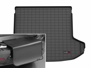 Kia Sportage Hybrid Cargo Liner w/Bumper Protector - Behind 2nd Row Seating - WeatherTech - Black - 2026+