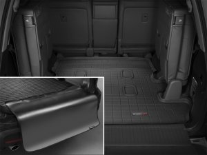Lexus LX570 Cargo Liner - Rear - WeatherTech - Bumper Protector - Black - `08-`15