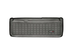 Toyota Sienna Cargo Liner - Rear - WeatherTech - Raised Lip + Textured Finish - Black - `11-`27