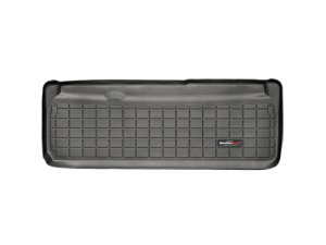 Toyota Sienna Cargo Liner - Rear - WeatherTech - Raised Lip + Textured Finish - Black - `11-`27