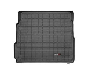 Cadillac CTS Sport Wagon Cargo Liner - WeatherTech - Raised Lip, Textured Finish - Black - `10-`13