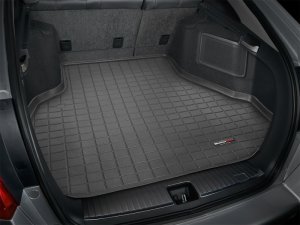 Honda Crosstour Cargo Liner - Rear - WeatherTech - Raised Lip, Textured Finish - Black - `10-`27