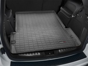 Dodge Durango Cargo Liner - Behind 2nd Row Seating - WeatherTech - Raised Lip, Textured Finish - Black - `11-`27