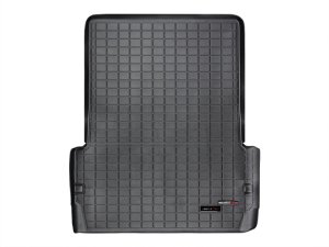 Dodge Durango Cargo Liner - Behind 2nd Row Seating - WeatherTech - Raised Lip, Textured Finish - Black - `11-`27