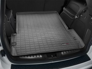 Dodge Durango Cargo Liner - Behind 2nd Row Seating - WeatherTech - Raised Lip, Textured Finish - Black - `11-`27
