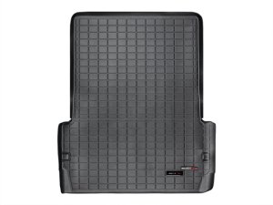 Dodge Durango Cargo Liner - Behind 2nd Row Seating - WeatherTech - Raised Lip, Textured Finish - Black - `11-`27