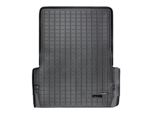 Dodge Durango Cargo Liner - Behind 2nd Row Seating - WeatherTech - Raised Lip, Textured Finish - Black - `11-`27